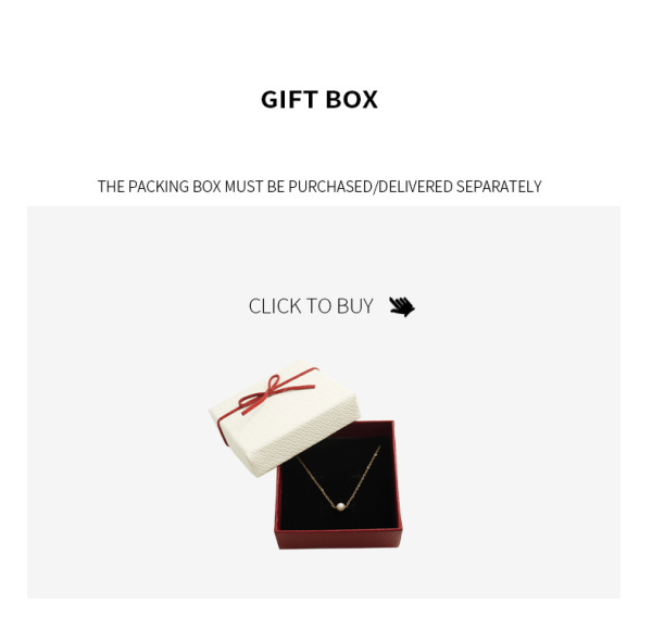 Velvet-lined jewelry gift box with brand embossing and dust-proof design