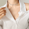 P559-Steel Necklace-30+8cm