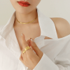 P559-Gold Necklace-30+8cm