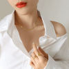 P559-Gold Necklace-37+8cm