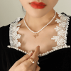 P1238-Z Letter Gold Necklace-36+7cm