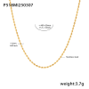 P518-Gold Bead Chain