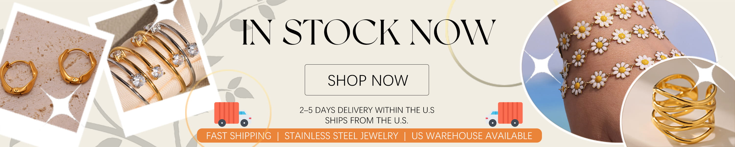 Jewelry shipped from USA