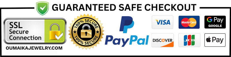Guaranteed Safe Checkout – Oumaika Jewelry