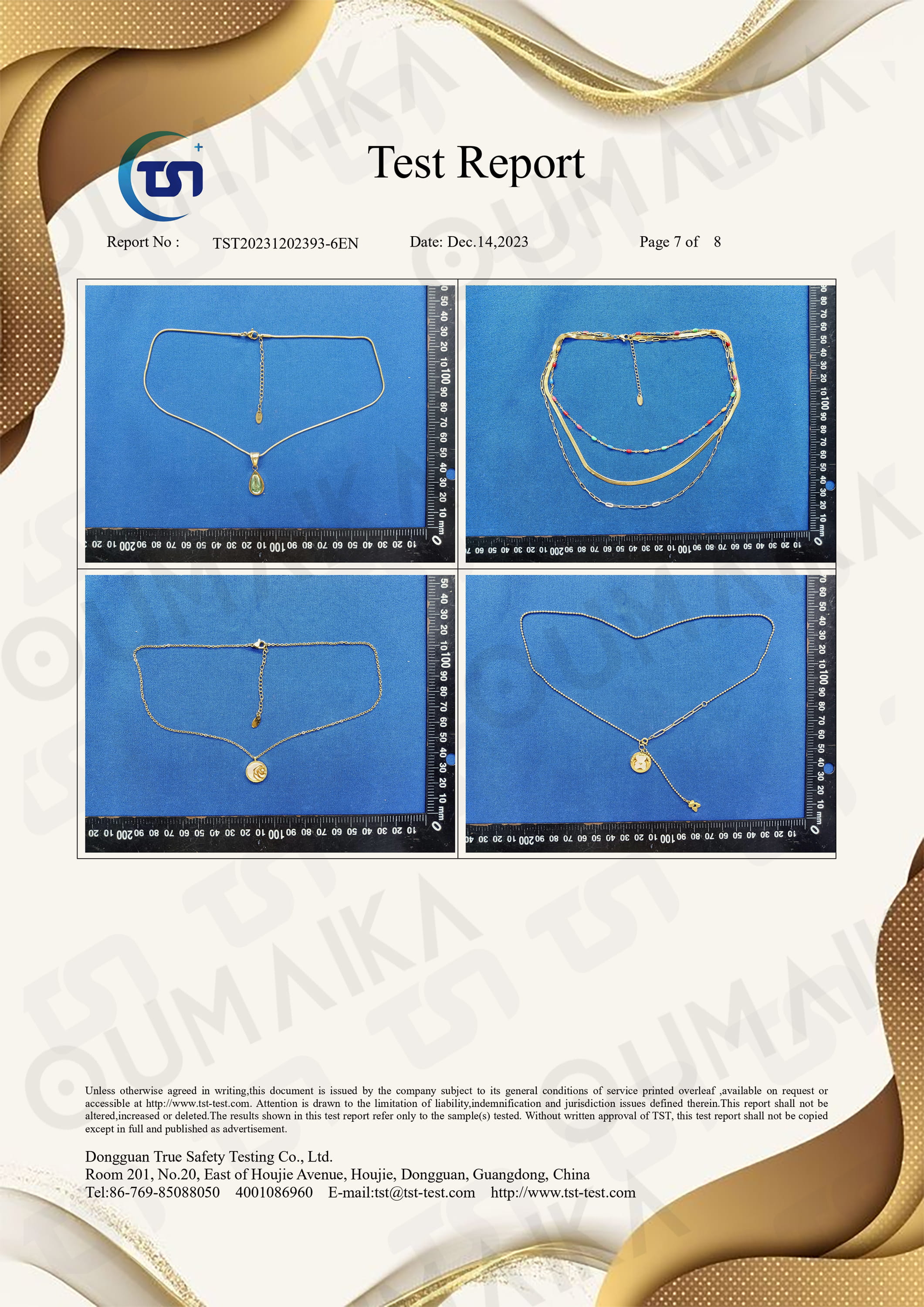 Oumaika Certificate 6