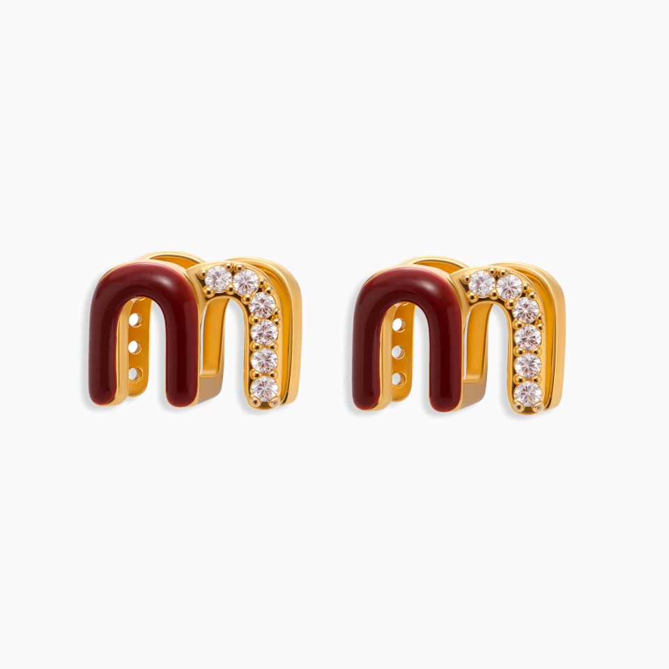 F324-Zirconia Earrings