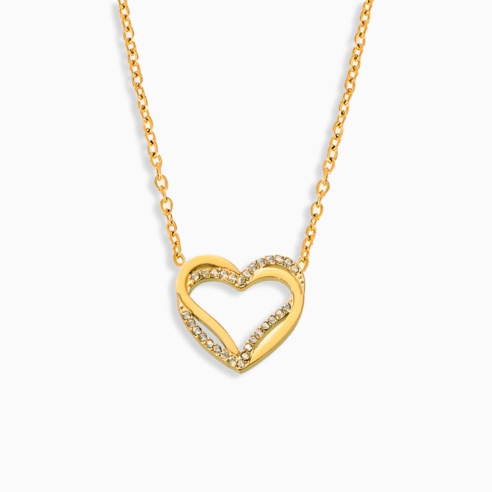 Main Picture for Layered Heart Pendant Necklace