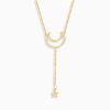 Sun and Moon Necklace | Celestial Jewelry in Stainless Steel