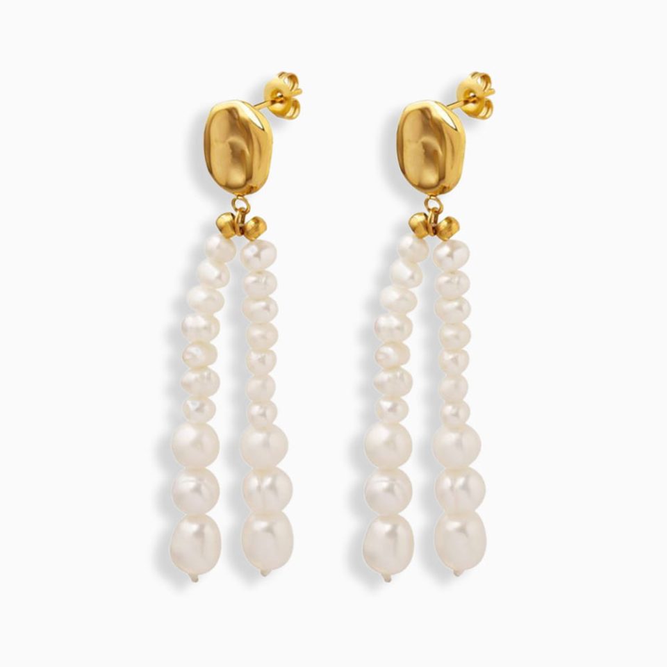 F206-Gold earrings