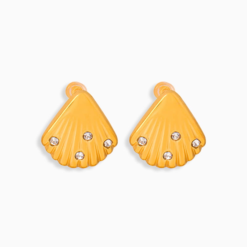 gold earrings MDTXF010
