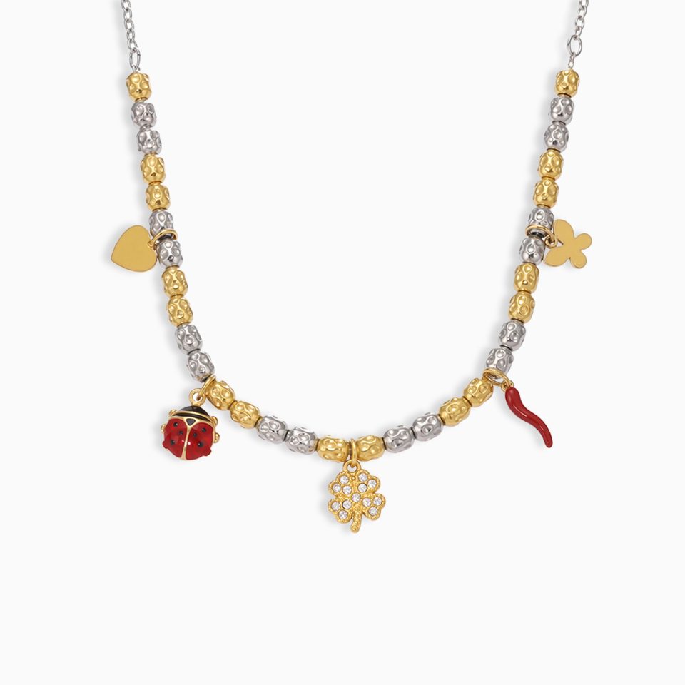 GOLD Zricon necklace TXP351