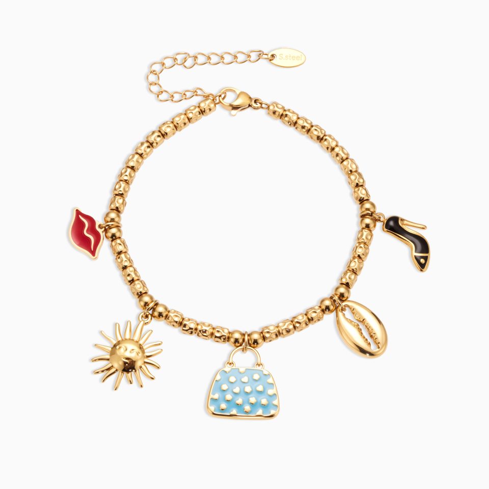 E211 Gold Stainless Steel Bracelet 16+5cm Specifications