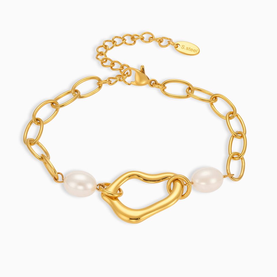 Gold love bracelet TXE357