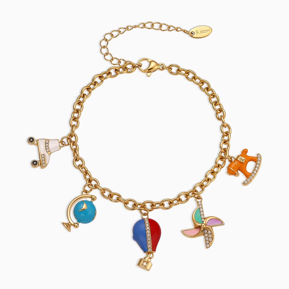 Gold DIY Bracelet TXE415