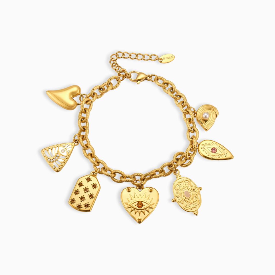 Gold DIY Multi-Accessory Bracelet TXE367