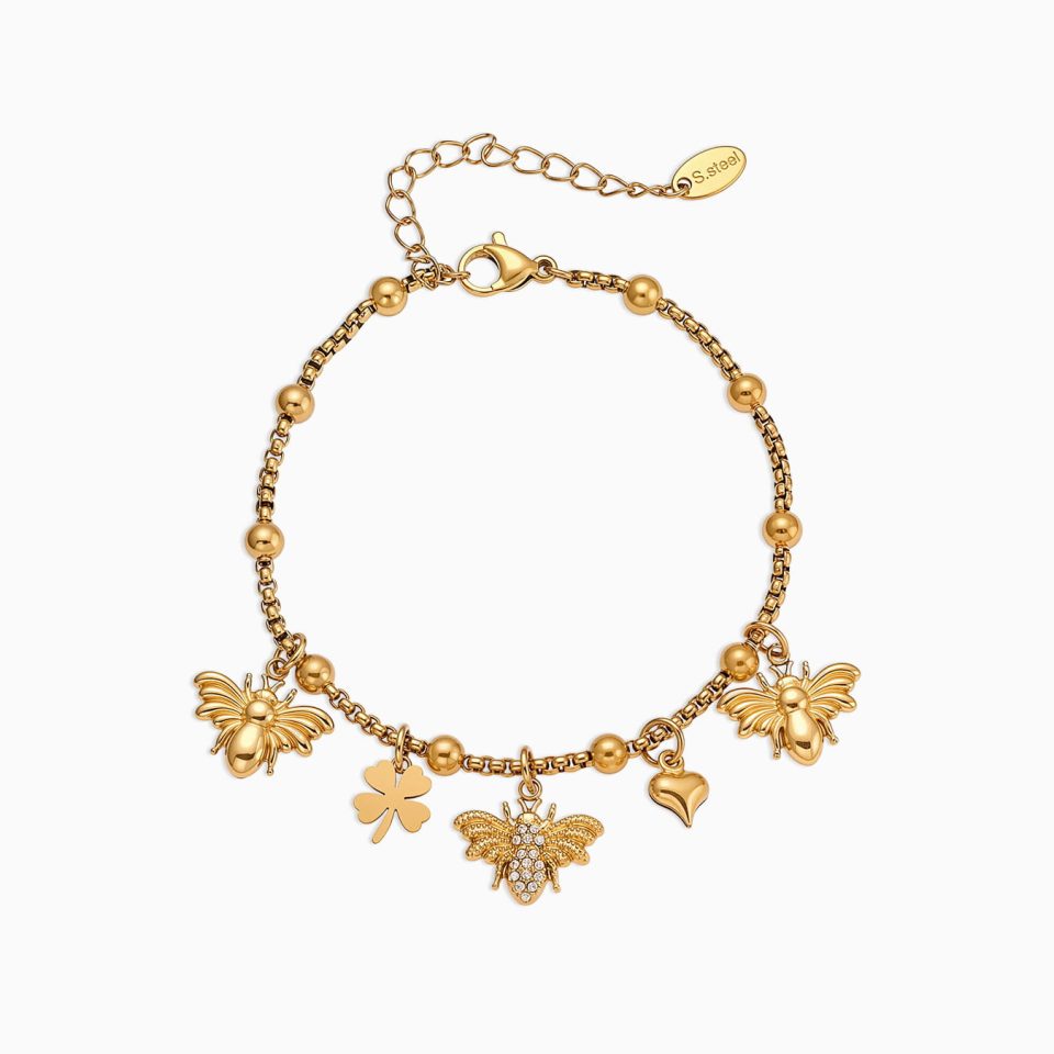 Gold DIY bracelet TXE387