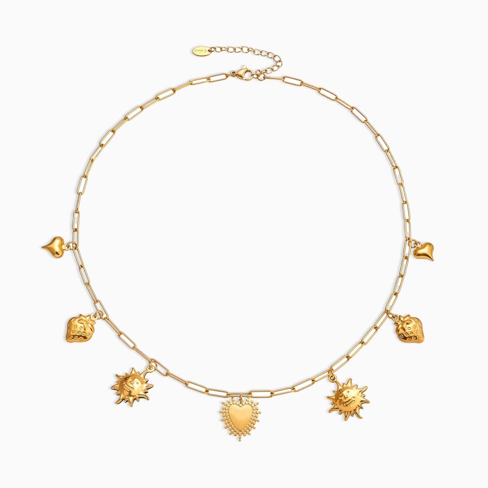 Gold DIY necklace P1100