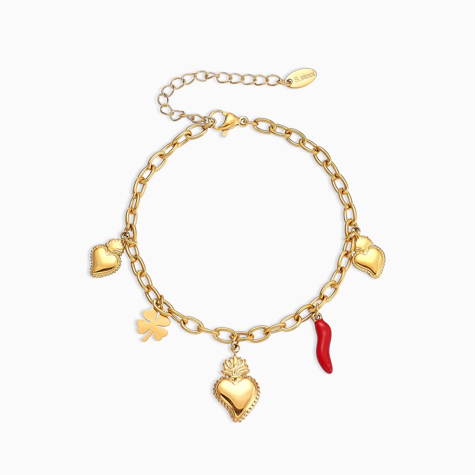 gold anklet TXS385--