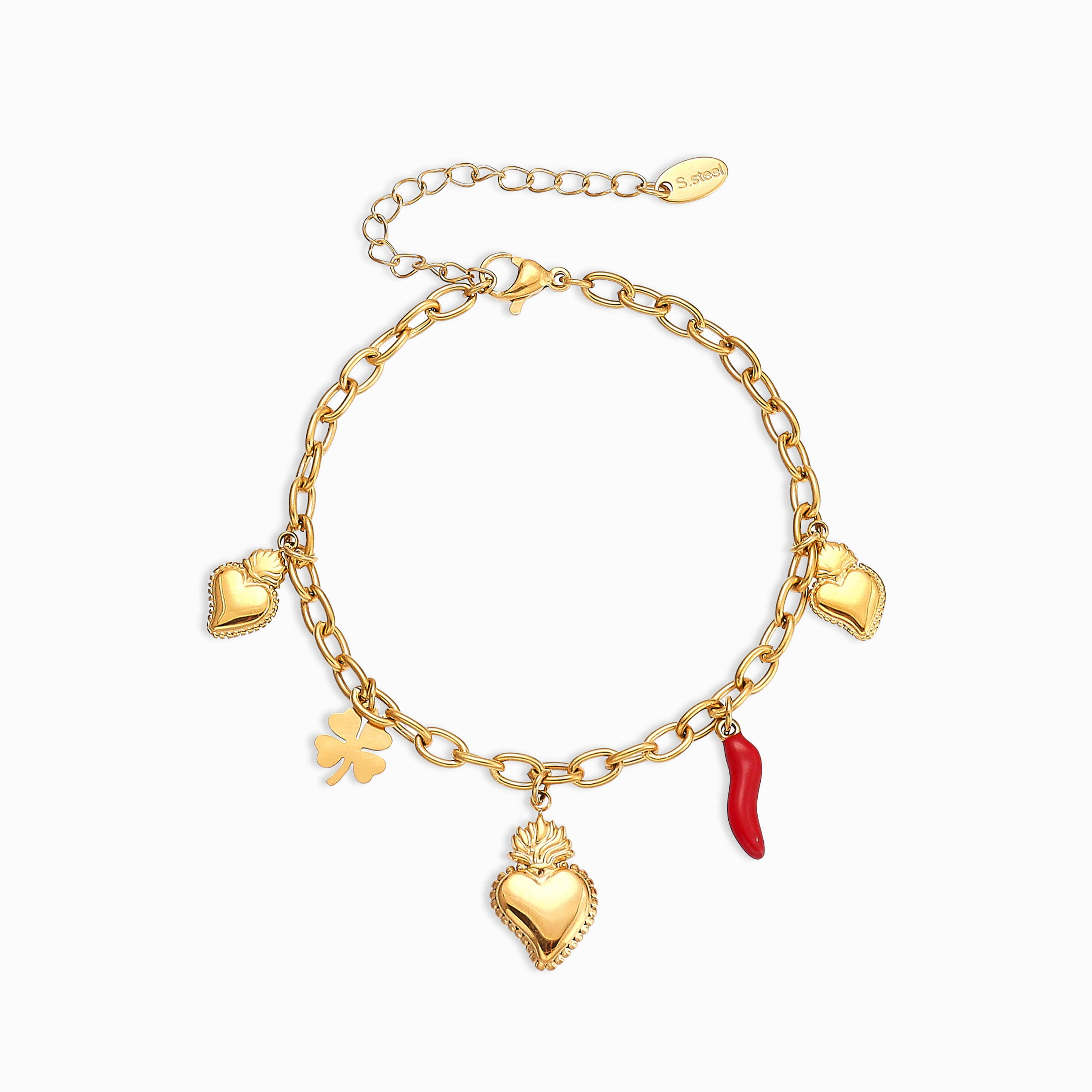 gold anklet TXS385–